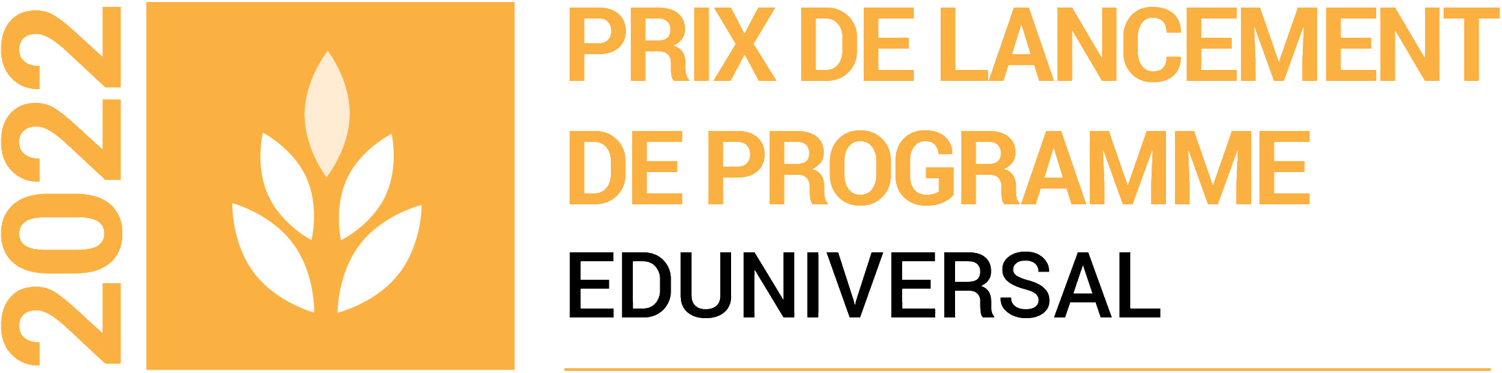 Prix EDUNIVERSAL de Lancement de Programme 2022