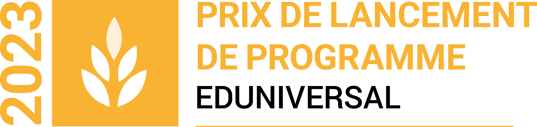 Prix EDUNIVERSAL de Lancement de Programme 2023