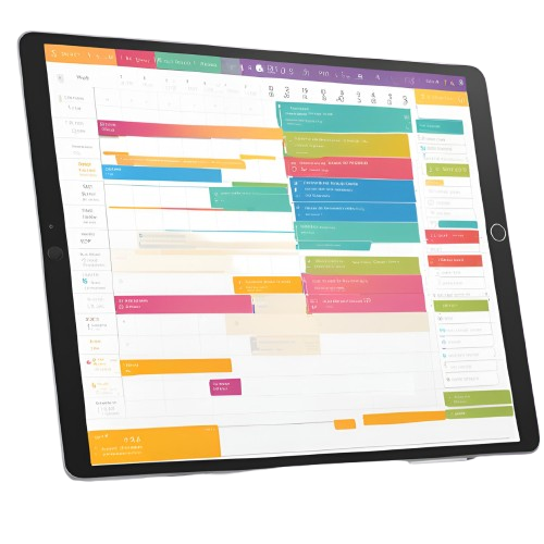 Screenshot of a student's schedule