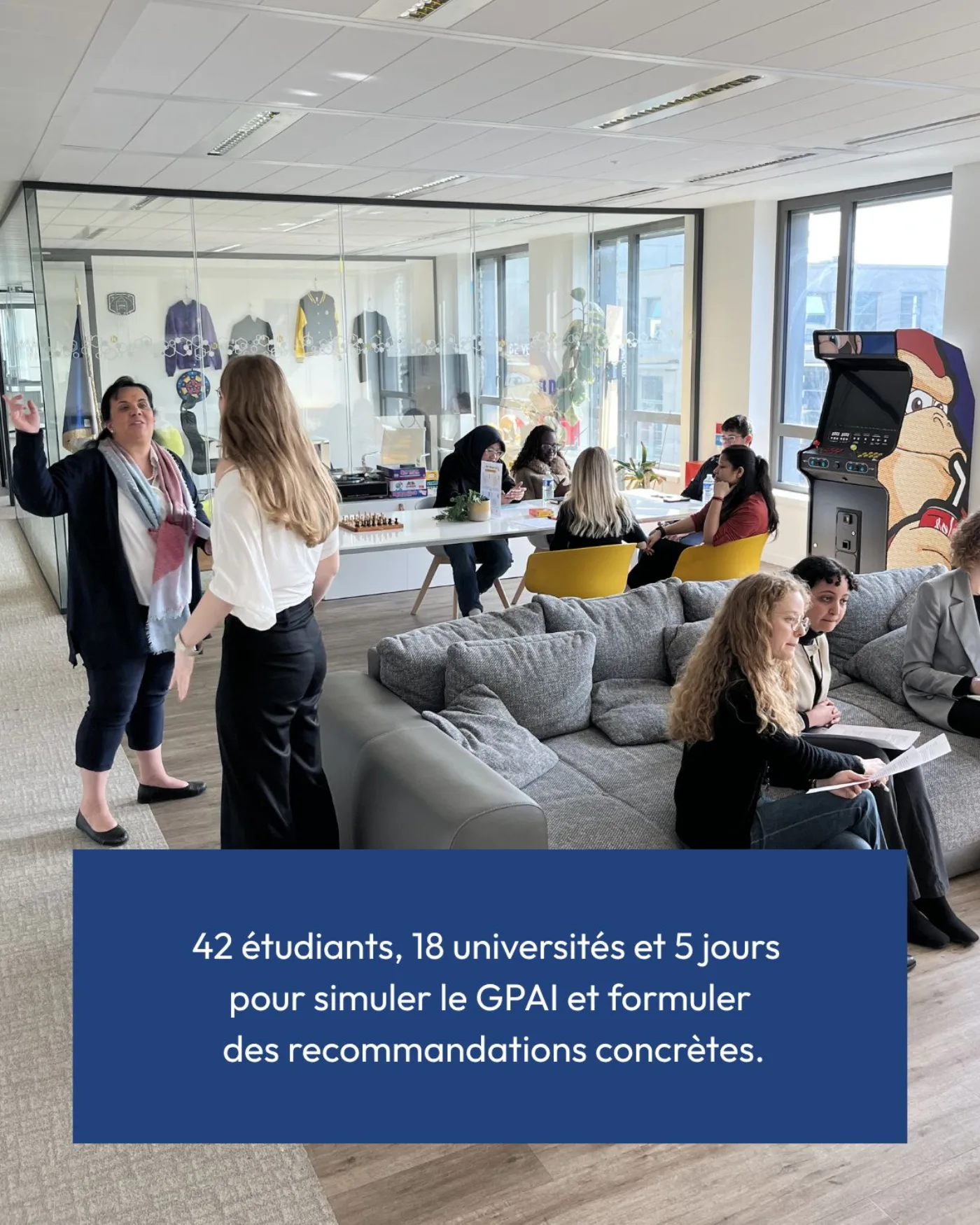 42 étudiants, 18 universités, 5 jours pour simuler le GPAI