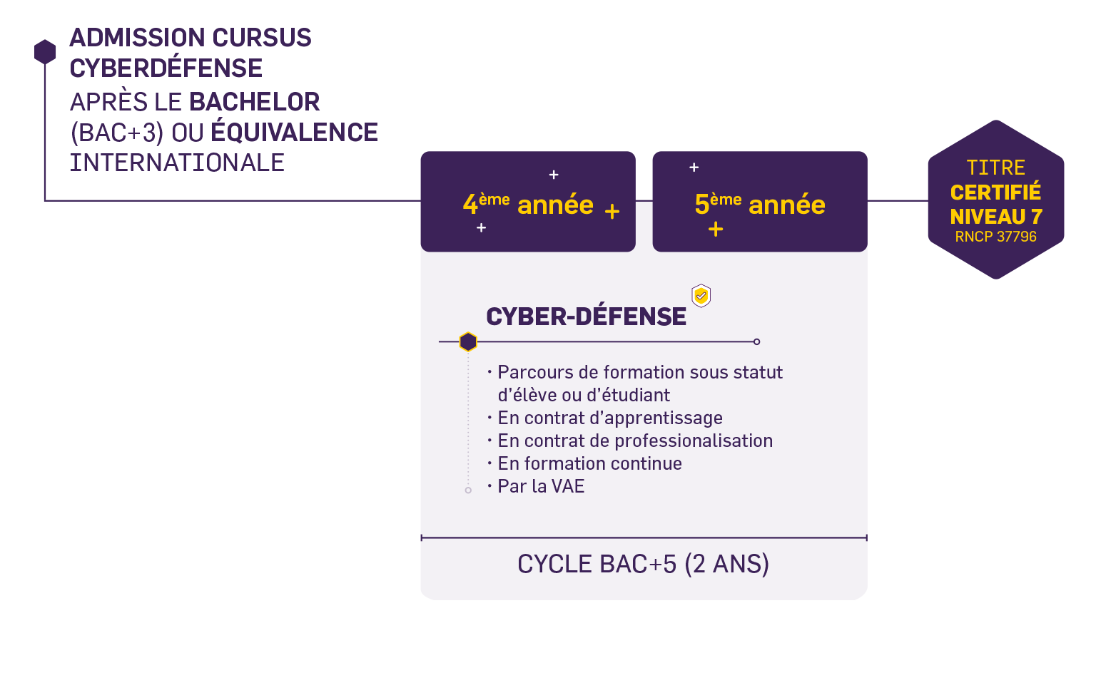 Cursus de l'École Hexagone